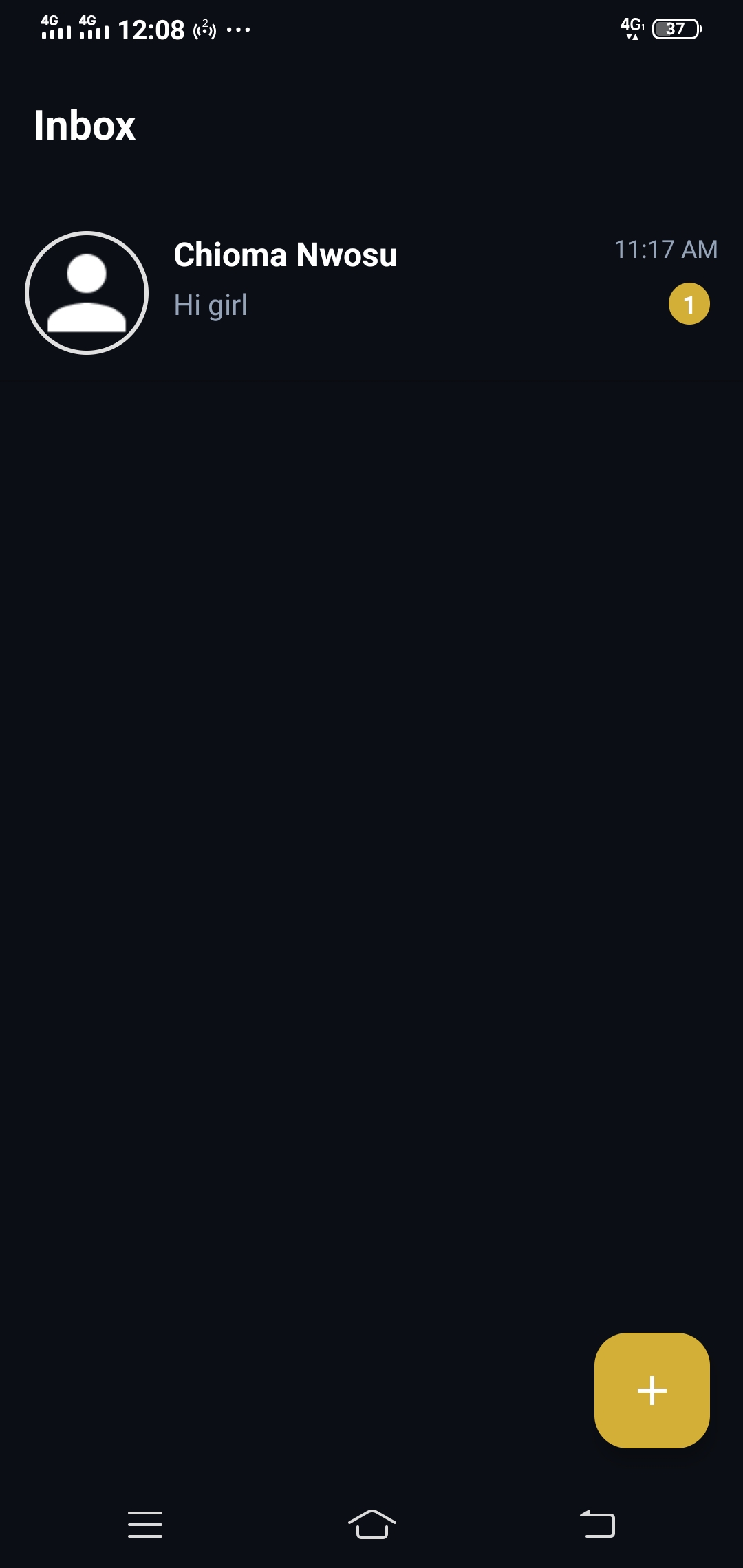 Private Chat Screen 2